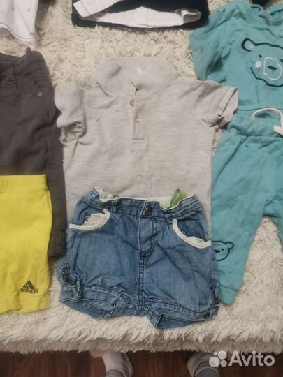 Пакет вещей на мальчика с 6 до 1 года