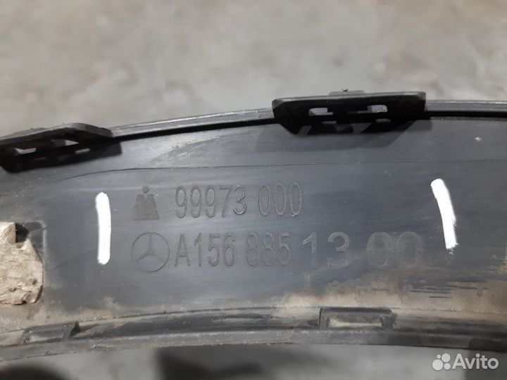 Накладка заднего крыла левого Mercedes-Benz