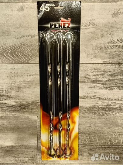 Шампура, шампуры 6шт, нержавеющая сталь