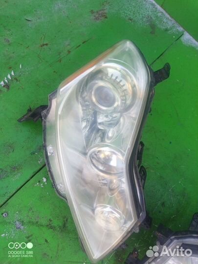 Передние фары nissan fuga рестайлинг