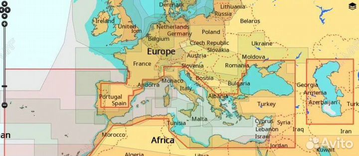 C-map (симап) RS-Y045 черное море,Сочи,Крым