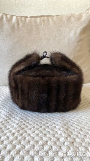 Норковая шапка мужская