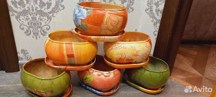 Горшок керамический