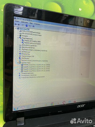 Ноутбук Acer на Core i3-1310M