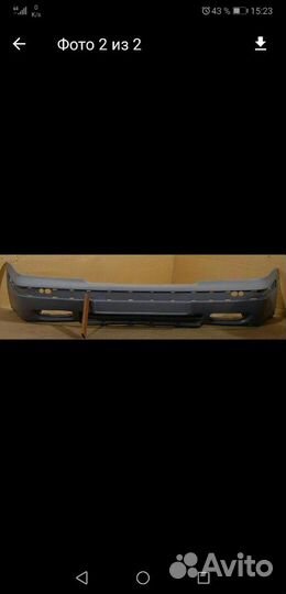 Передний бампер на шкоду