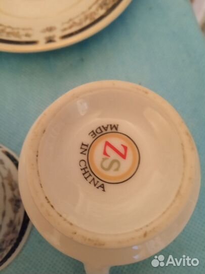 Чайная пара фарфор