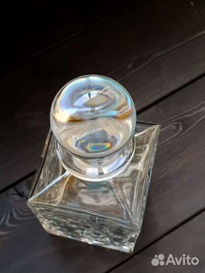 Графин для бренди, виски, Италия хрусталь