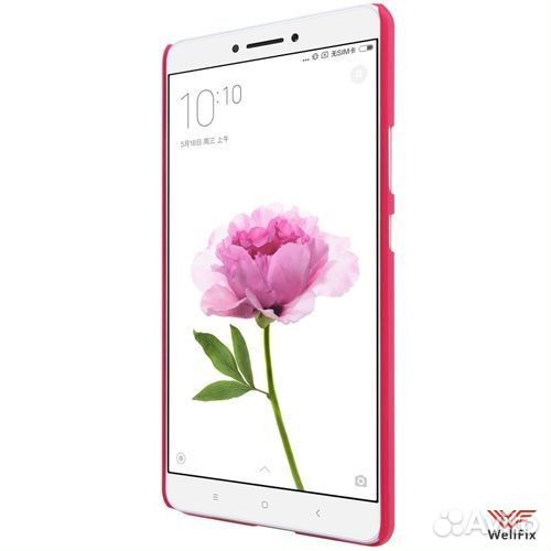 Пластиковый чехол для Xiaomi Mi Max красный (Nillk