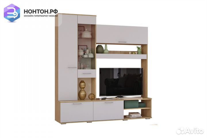 Центральная секция Флай сонома / белый