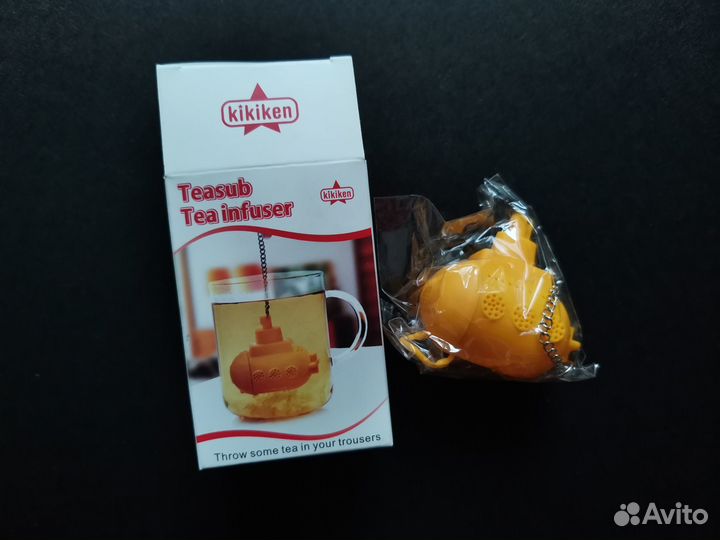 Ситечко для чая жёлтая подводная лодка