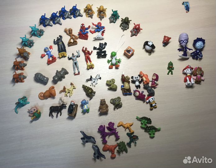 Игрушки с киндер сюрприза (Kinder)