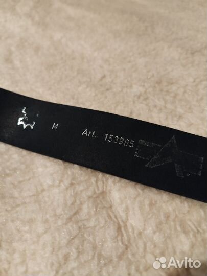 Кожаный ремень Belt Leather от Alpha Industries