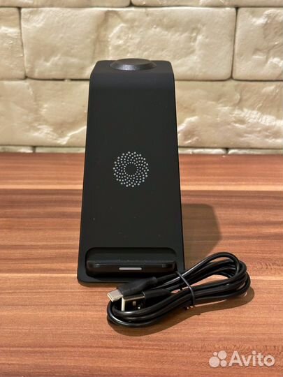 Беспроводная зарядка/док станция/3в1/для Apple