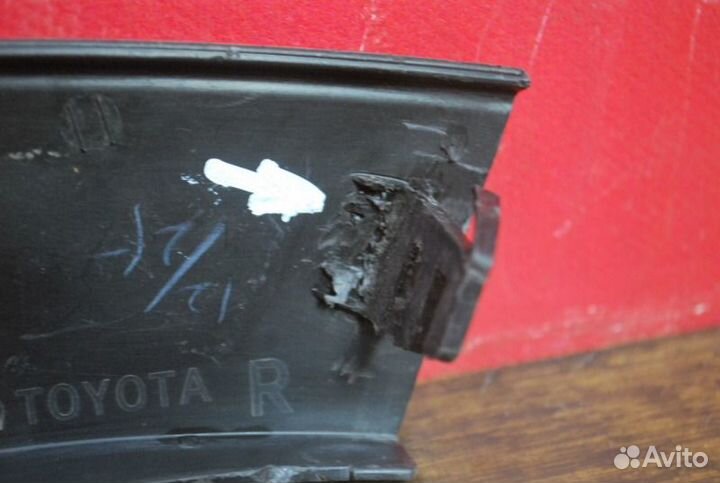 Накладка бампера заднего Toyota Rav 4