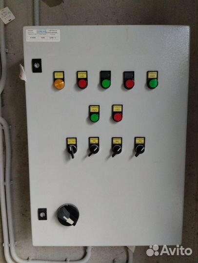 Щит управления вентиляцией