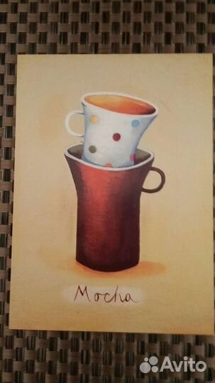 Рамка деревянная из икеа 13/18 и картинки к ним