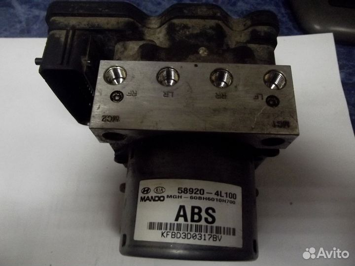 58920-4L100 Блок abs Hyundai Solaris Kia Rio