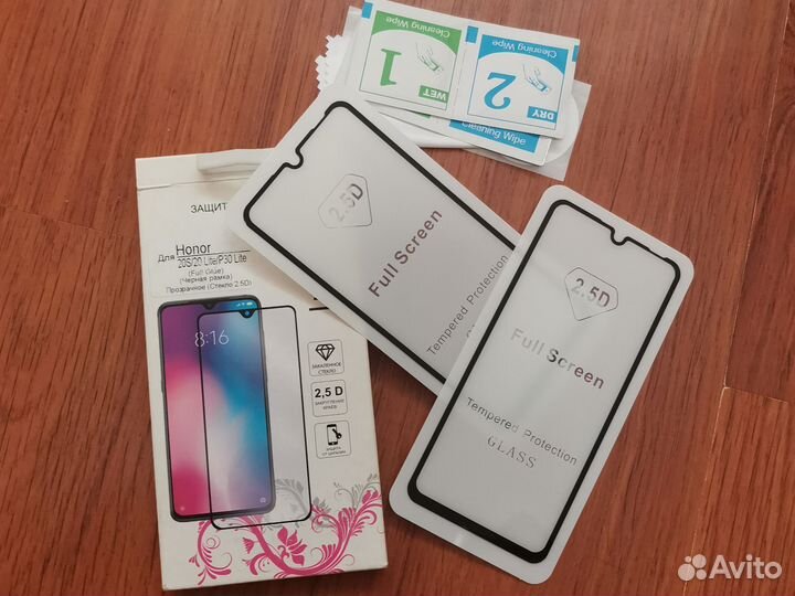 Защитное стекло на экран Honor 20S/20Lite/P30Lite