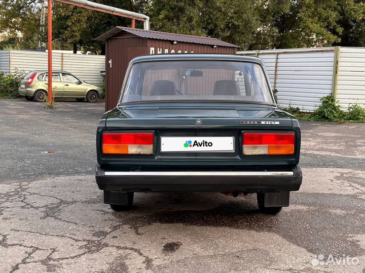 ВАЗ 2107 1.6 МТ, 2007, 71 000 км