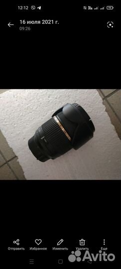 Объектив tamron 28 75mm f 2.8