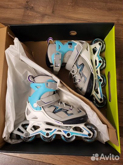 Ролики детские раздвижные Oxelo 32-35