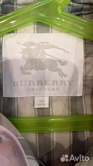 Куртка рубашка burberry для девочки