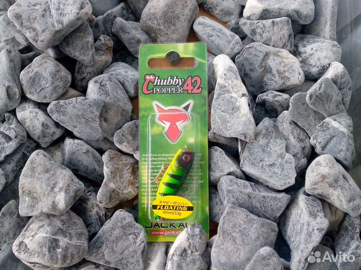 Воблер jackal chubby 42 popper