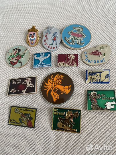 Значки СССР Ну погоди