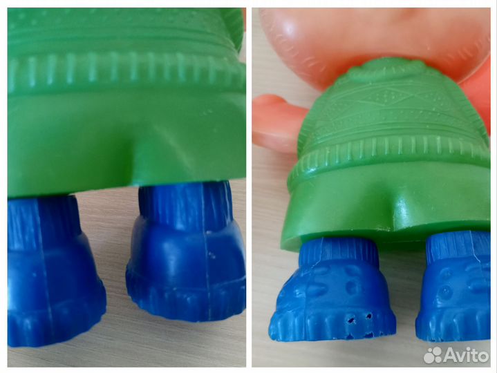 Резиновые и пластмассовые игрушки СССР