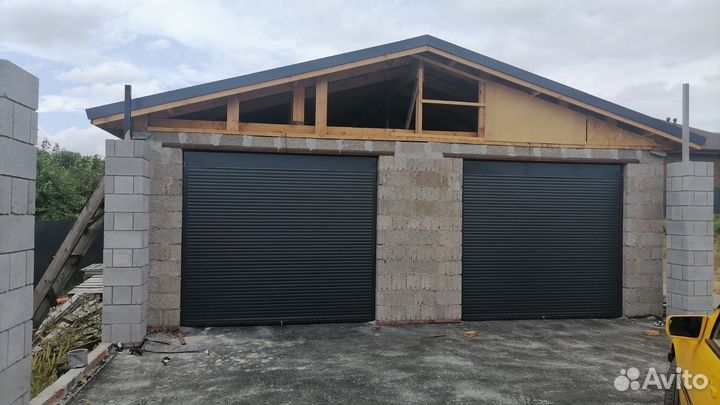 Ворота гаражные рулонные мон-ж до 48 час
