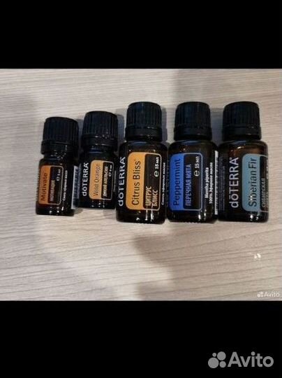 Эфирное мало дотера doTerra в ассортименте