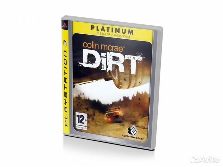 Colin McRae dirt, б/у, английский (PS3)