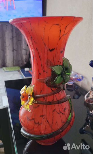 Ваза,пепельница и конфетница Богема, Чехословакия