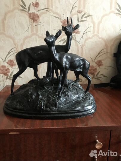 Настольная статуэтка «Олени»