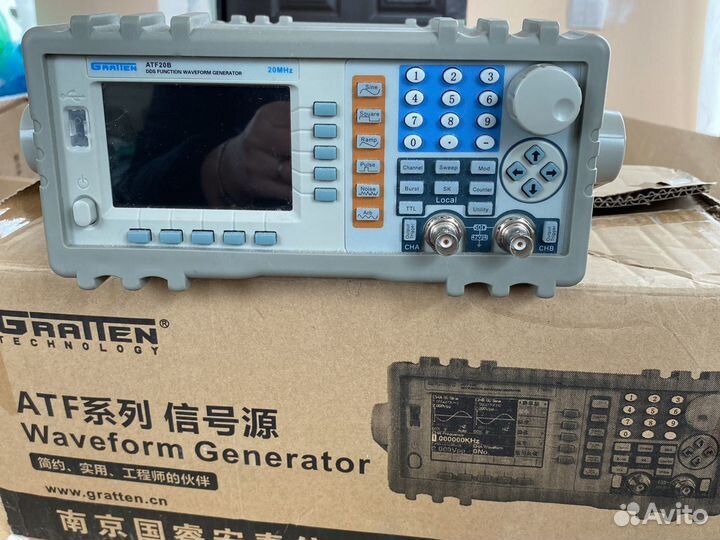 Осциллограф, Генератор сигналов Atten (Gratten) AT