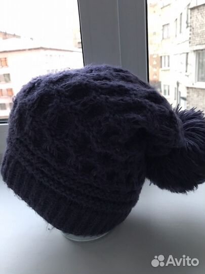 Комплект шапка, снуд зимние