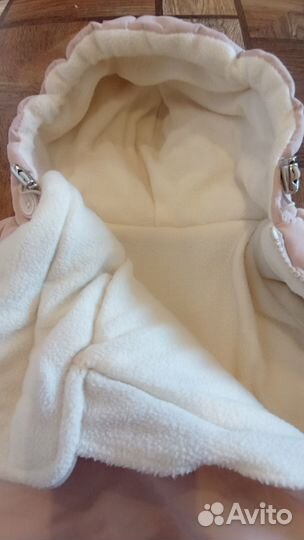 Зимний конверт для новорожденных