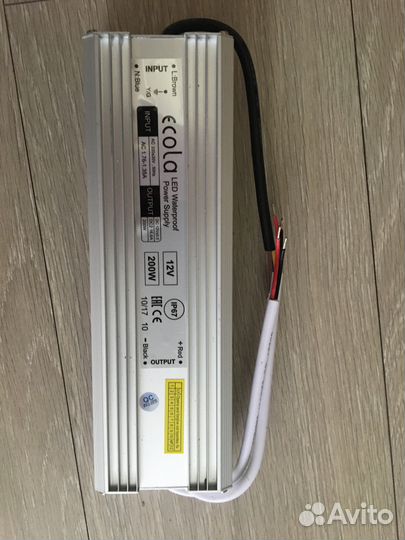 Блоки питания для светодиодной ленты (12v, 24v)