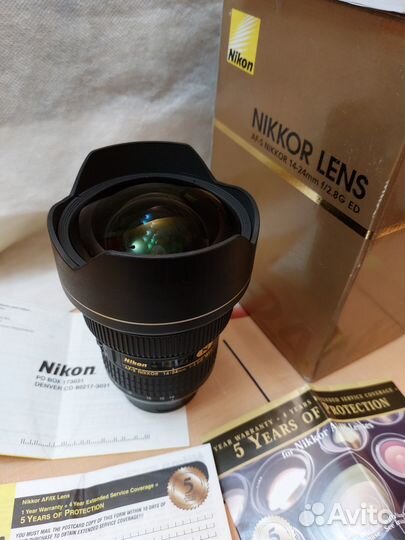 Продам nikon 14-24/2,8-в идеале