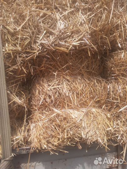 Сено в тюках