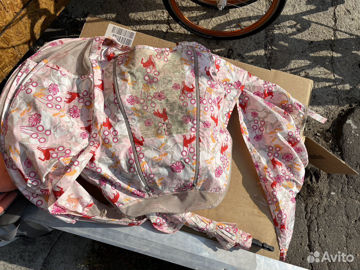 Летний кит на коляску stokke