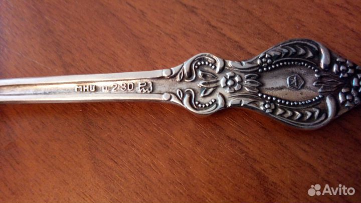 Чайные ложки Серебряная роза