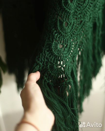 Шаль ручной работы