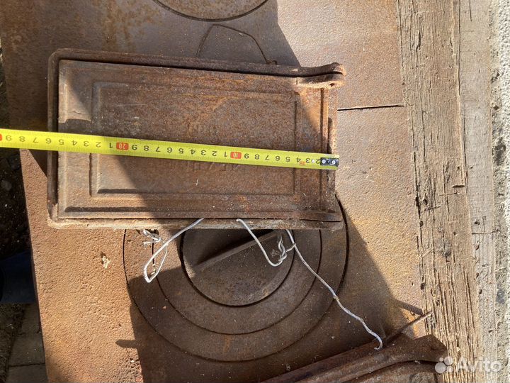 Дверца, задвижка для печи