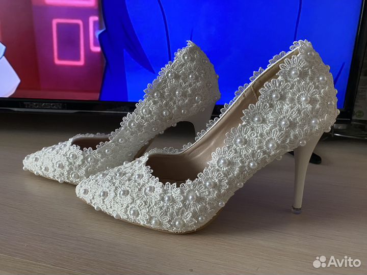 Туфли свадебные новые