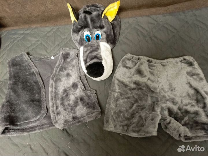 Новогодний костюм волка 104 110