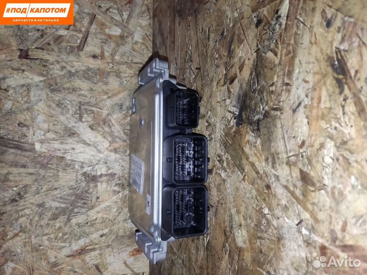 Блок управления двигателем Peugeot 9666325380