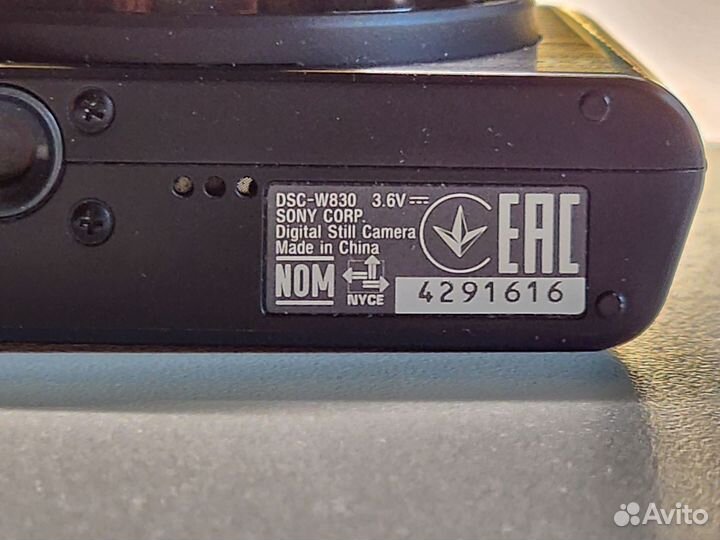 Фотоаппарат sony W830