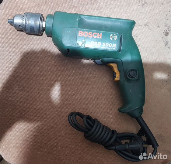 Дрель ударная bosch psb 500r