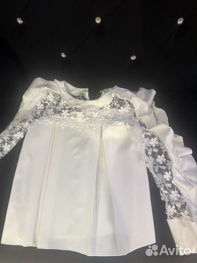 Школьная блузка 128